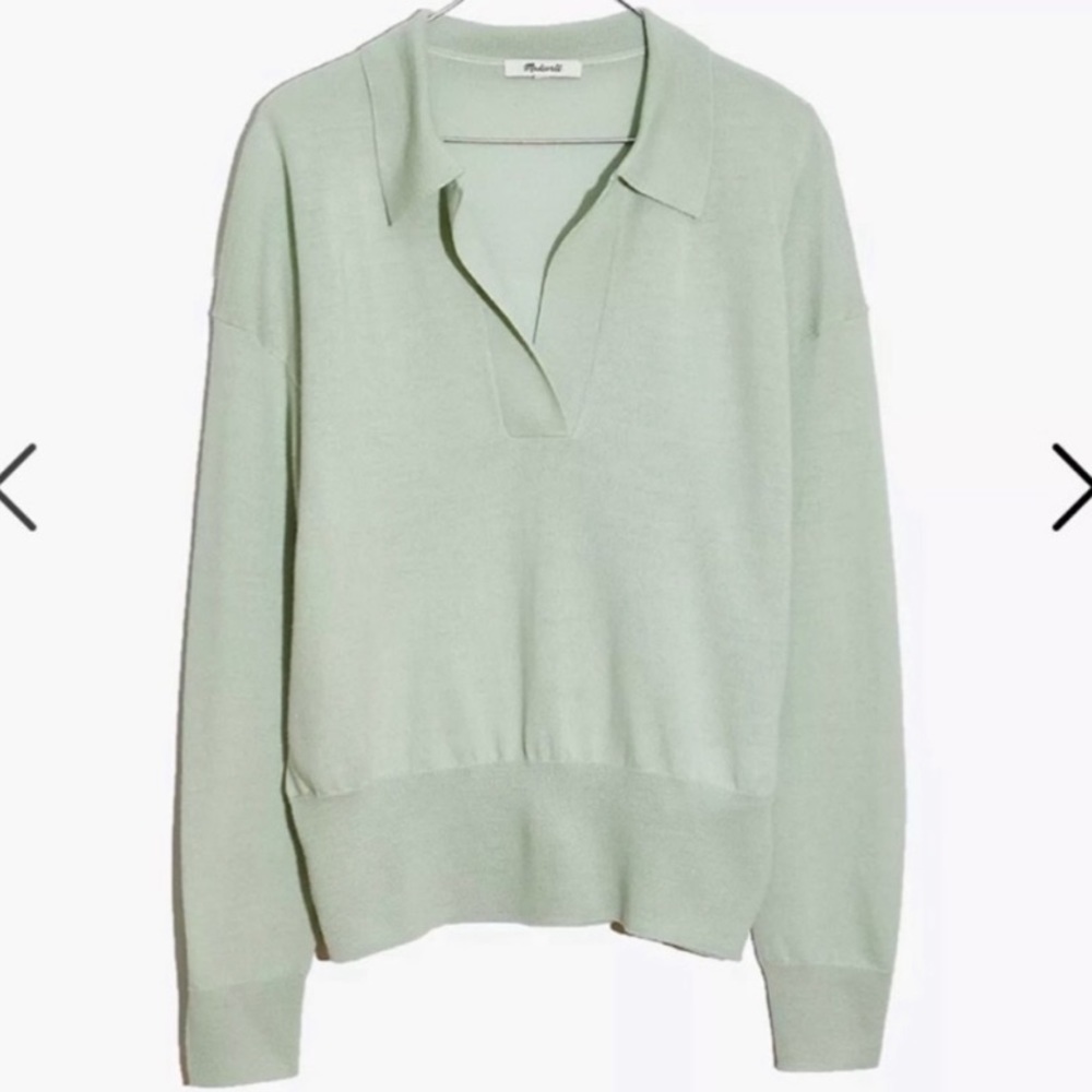 Madewell polo sweater